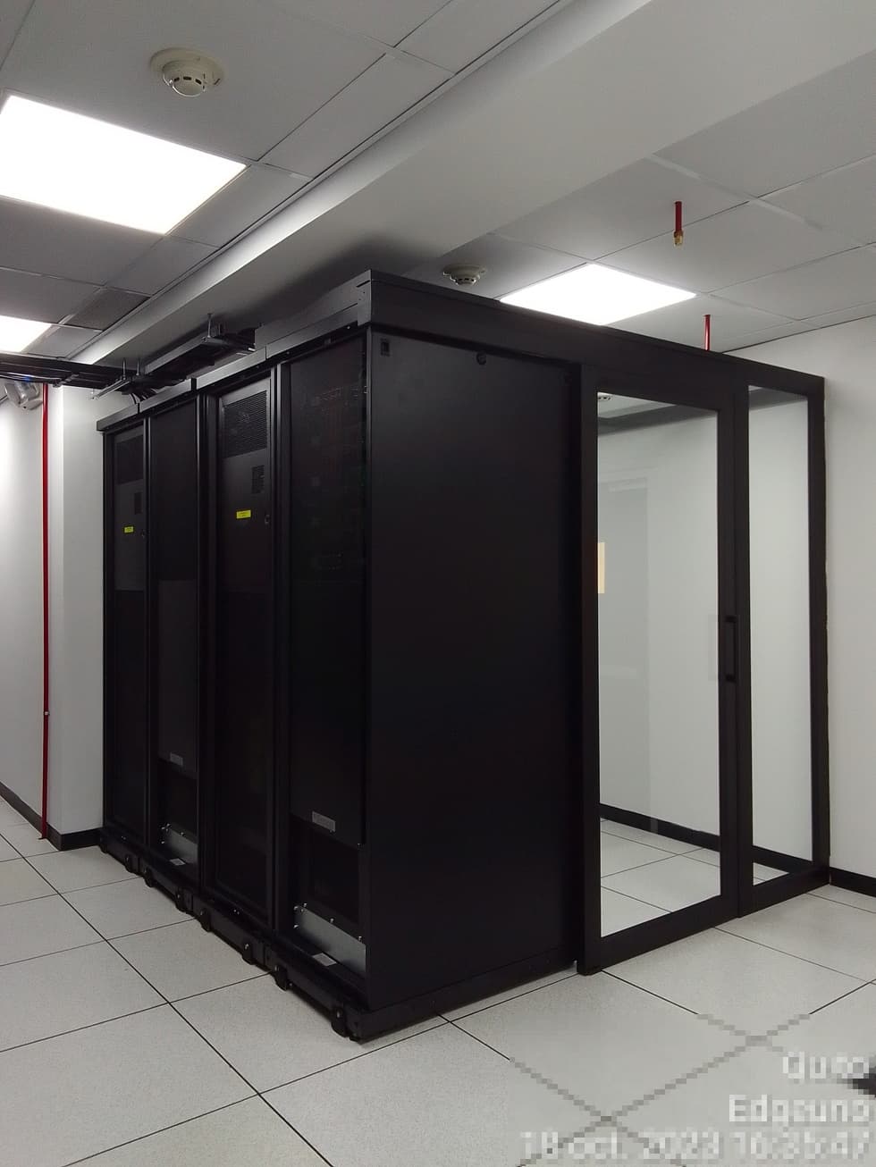 Clean agent fire suppression system components