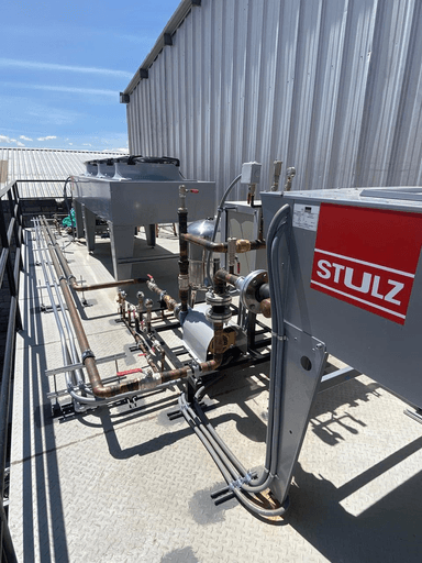 Complete precision air conditioning system for DPC