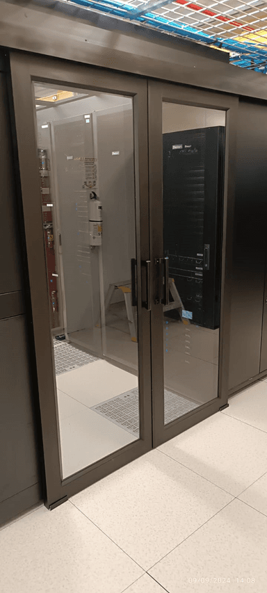 Finished raised floor system with uniform surface